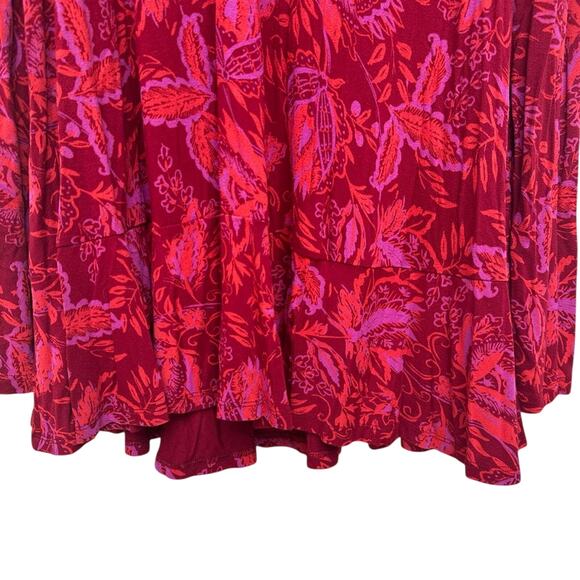 Free People Hello Lover Red Mini Dress - Size XS - Picture 7 of 8